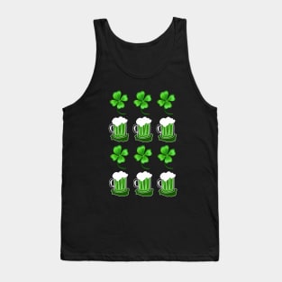 IRISH and GARGLE Pattern Tank Top